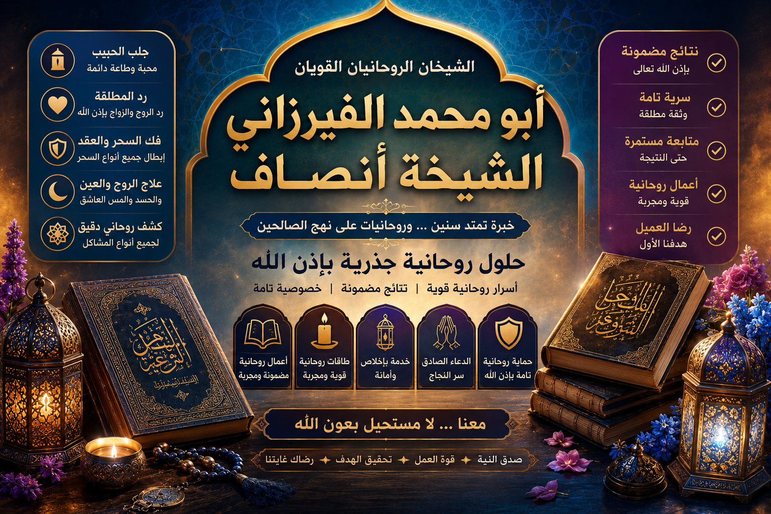فك السحر عن بعد بطريقة آمنة
