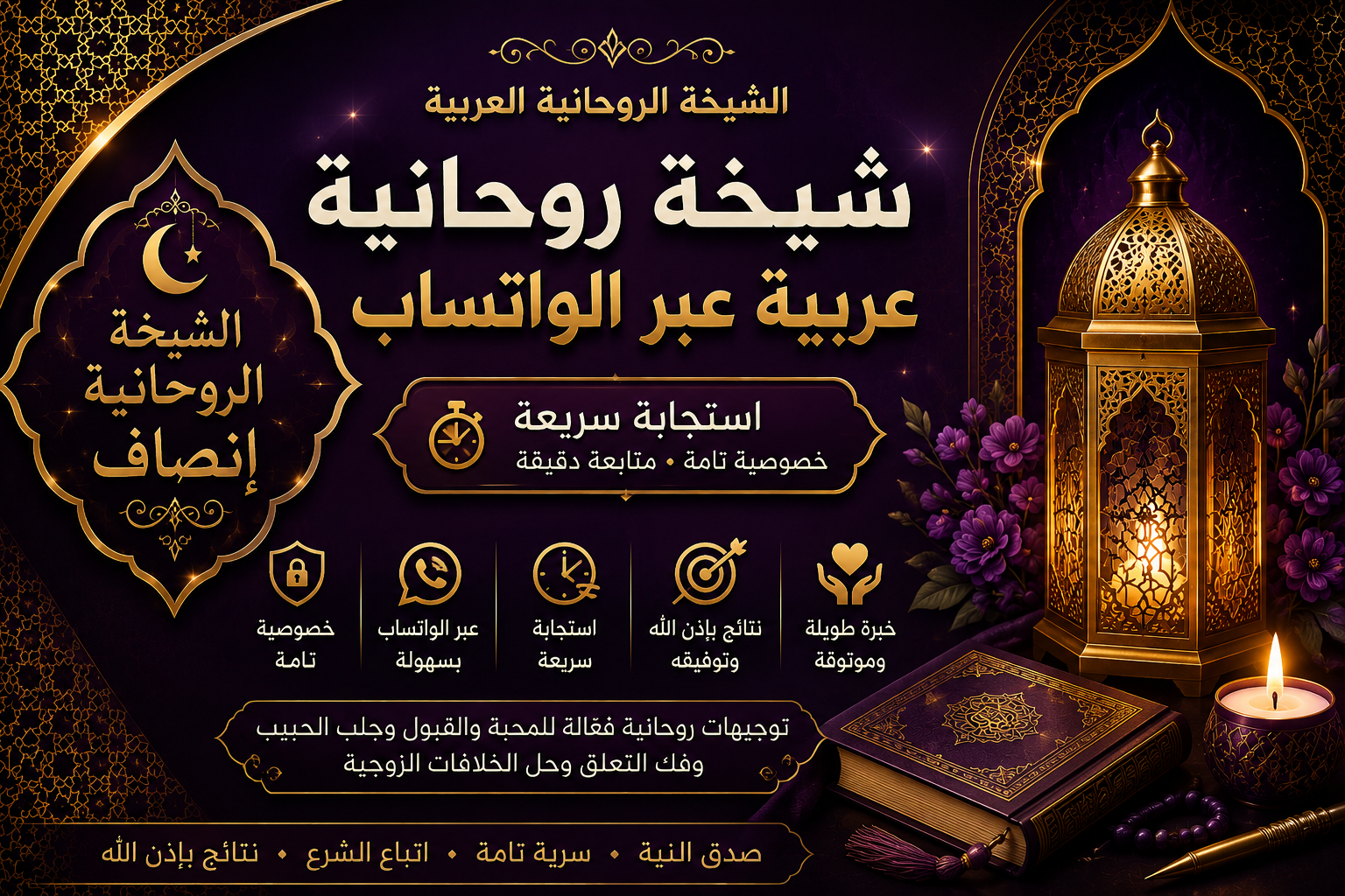 شيخة روحانية عربية عبر الواتساب بسرعة