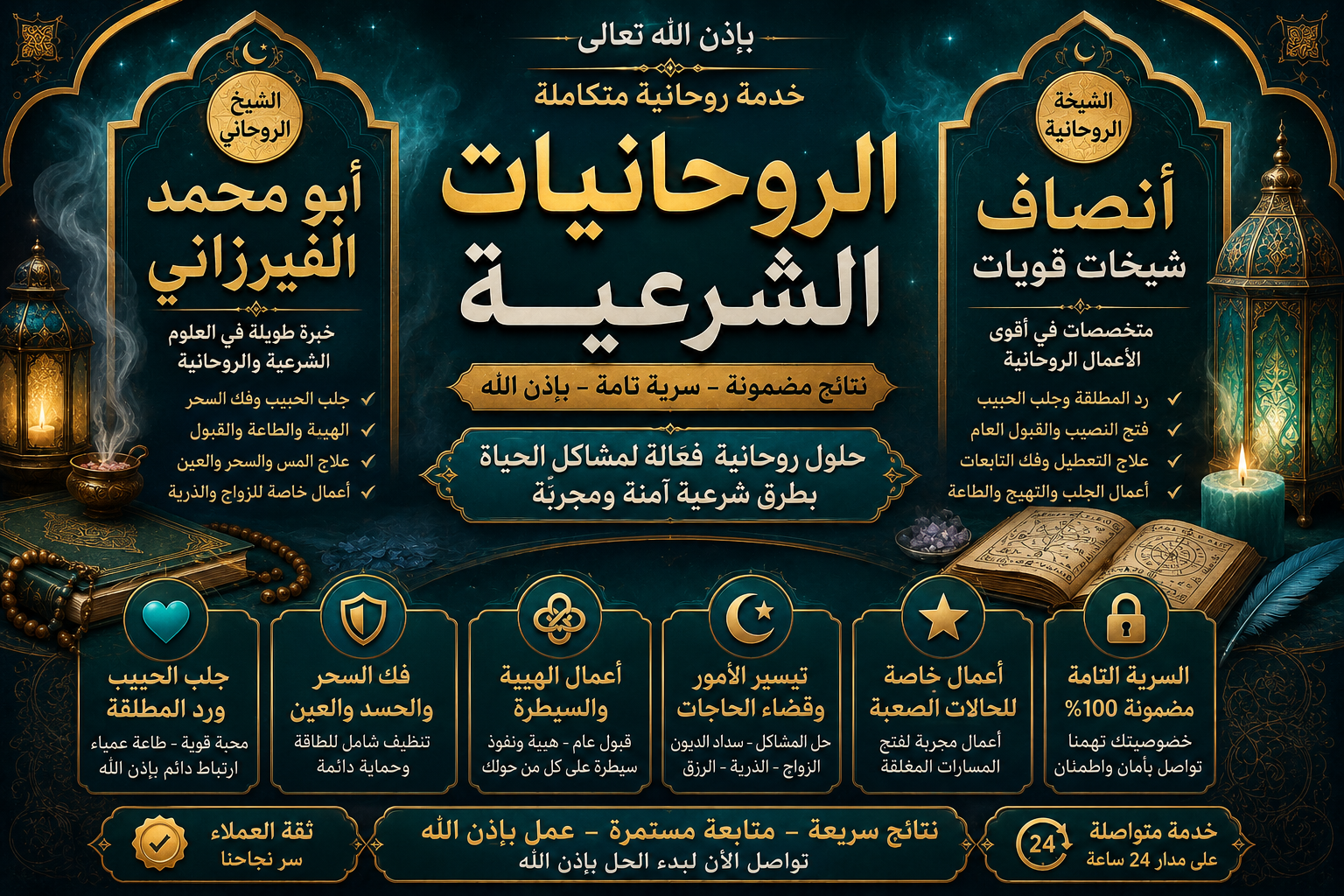 كيف تعرف أن التعامل الروحاني موثوق؟