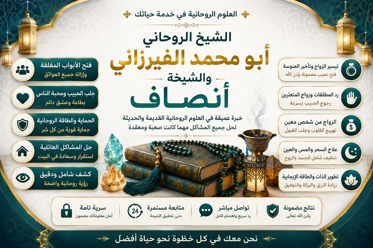أعمال روحانية للصلح وتيسير الأمور