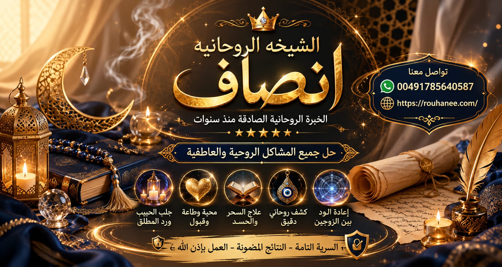 # استشارة روحانية موثوقة بخبرة طويلة